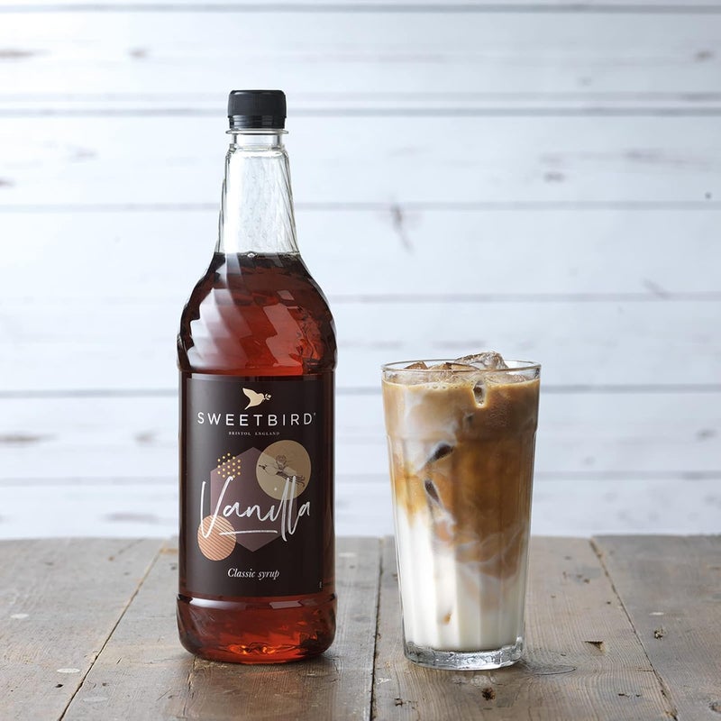 Sweetbird Vanilla Syrup, 1 L - Classic Syrup for Beverages and Baking - Image 3